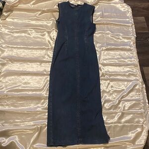 Reformation Kendi Denim Dress